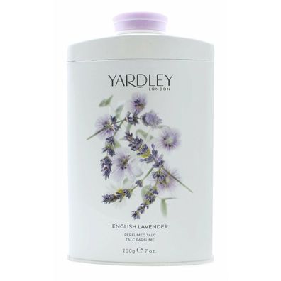 Yardley English Lavender Parfumierter Körperpuder 200g
