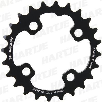 Kettenblatt Stronglight MTB Shimano 2x10 für XT FC M785 4-Arm innen 24(38) Z