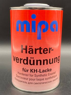 1L Mipa Härterverdünnung für Kunstharz KH Decklacke 1 Liter Härter Verdünner