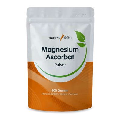 Natura Felix Magnesium Ascorbat, 200 g