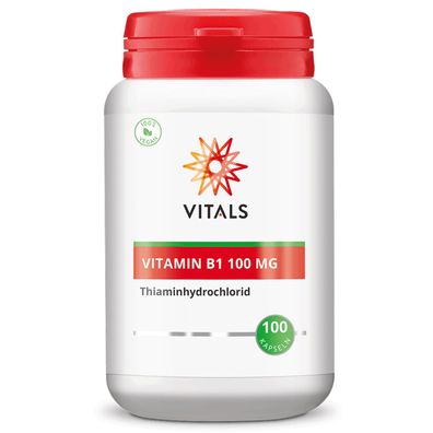 Vitals Vitamin B1 100 mg, 100 Kapseln