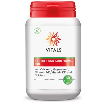 Vitals Knochen und Zahn Formel Pro, 60 Tabletten