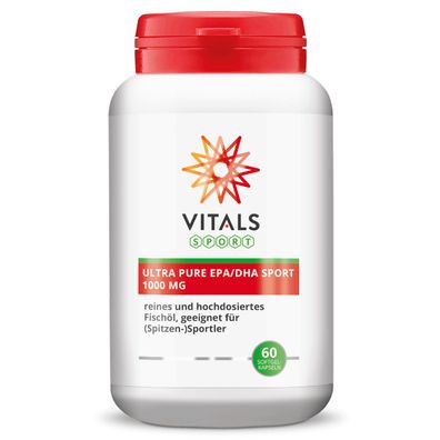 Vitals Ultra Pure EPA/DHA Sport, 60 Softgel-Kapseln