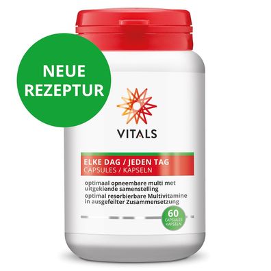 Vitals Jeden Tag Multivitamine, 60 Kapseln