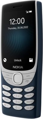 Nokia 8210 TA?1485 DS Blau Retro Tasten Handy Dual SIM 4G LTE FM Radio NEU OVP