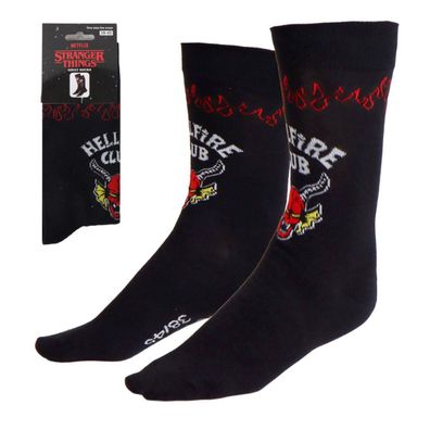 Stranger Things Socken Erwachsene Baumwollsocken Komfort (Einheitsgröße) 38-45
