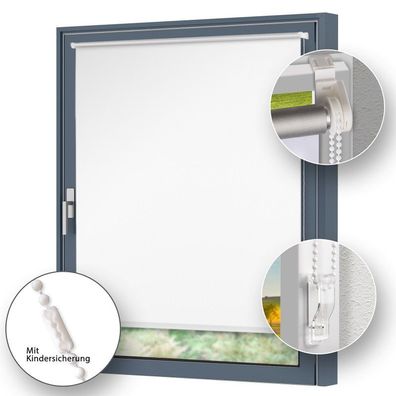 Verdunkelungsrollo Klemmfix 55x150cm