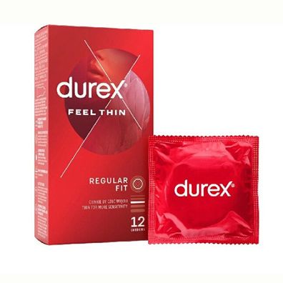 Durex Feel Thin Classic Latex Kondome 12 Stk