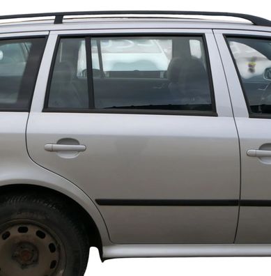 Skoda Octavia 1U5 Combi Kombi Variant Tür hinten rechts silber grau LF7T