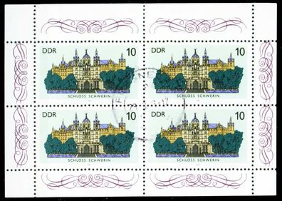 DDR BLOCK Kleinbogen Nr 3032 gestempelt Kleinbg X2BFB8A