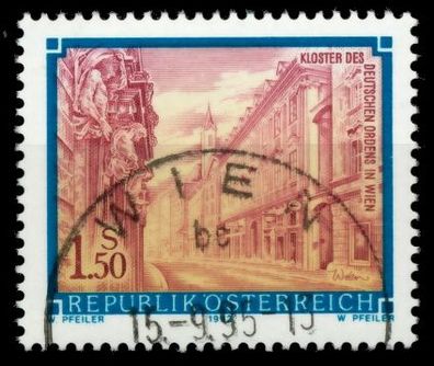 Österreich DS STIFTE Klöster Nr 2080 zentrisch gestempelt X6ECCD2