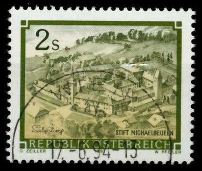 Österreich DS STIFTE Klöster Nr 2039 zentrisch gestempelt X6ECE72