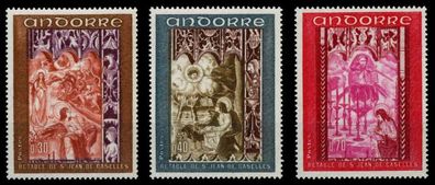Andorra (FRANZ. POST) 1969 Nr 218-220 postfrisch S009216