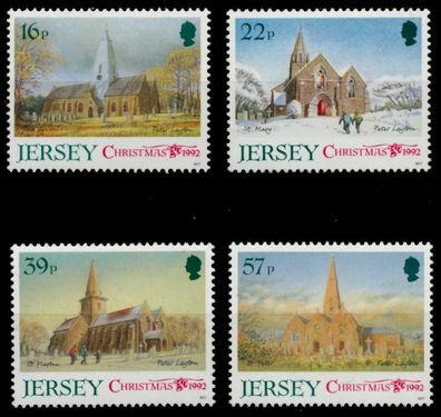 JERSEY Nr 591-594 postfrisch X7CDE26