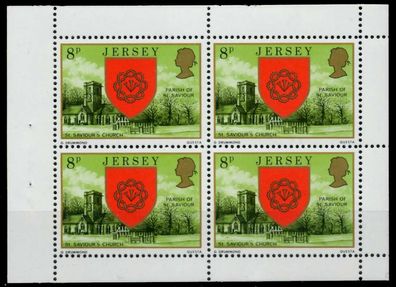 JERSEY Heftchenblatt Nr HB 0-23 o. Datum postfrisch S00A59E