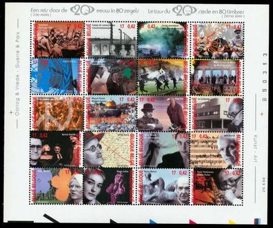 Belgien Nr 2994KB-3013KB postfrisch Kleinbg S00F046