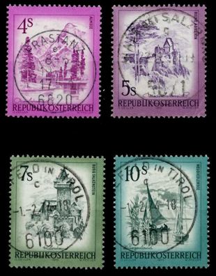 Österreich DS Schönes ÖSTERR. Nr 1430-1433 gestempelt X802686