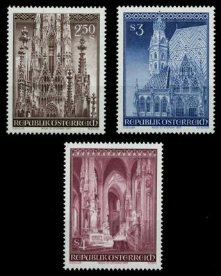 Österreich 1977 Nr 1544-1546 postfrisch X809666