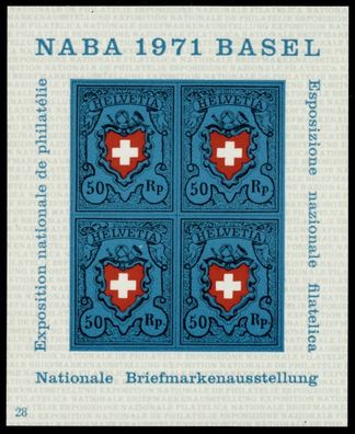 Schweiz Block 21-05 postfrisch S5D1D76