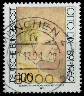 BRD 1991 Nr 1573 zentrisch gestempelt X847B7E