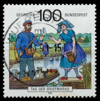 BRD 1991 Nr 1570 zentrisch gestempelt X847BE6
