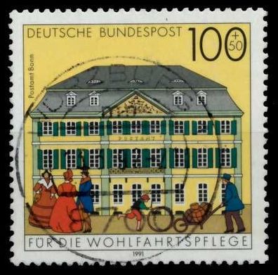 BRD 1991 Nr 1567 zentrisch gestempelt X847CF6