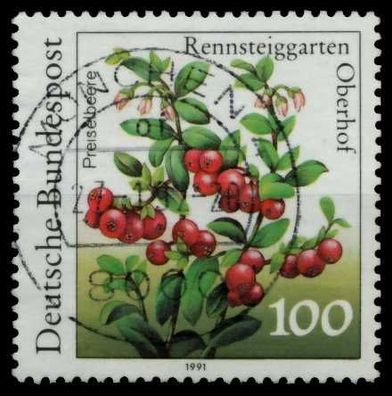 BRD 1991 Nr 1508 zentrisch gestempelt X84DD96