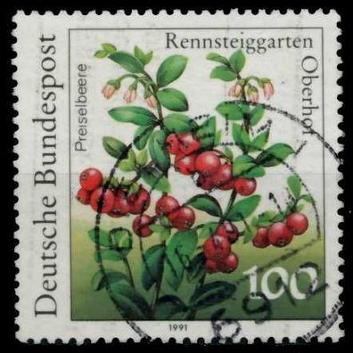 BRD 1991 Nr 1508 zentrisch gestempelt X84DDB6