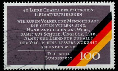 BRD 1990 Nr 1470 gestempelt X851FEA