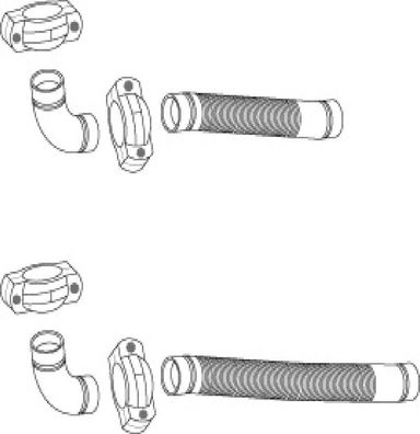 Anschluss-Set Victaulic Heiz. Vorl.-Rl. Flex. Set f. WPS 54-80 HT - 8738209083 von Bu