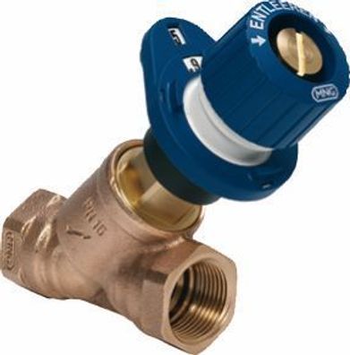 Honeywell Kombi-3-Plus Strangreguliervtl 1/2 Muffenausf., blau, für den Rücklauf - 82