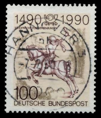 BRD BUND 1990 Nr 1445 zentrisch gestempelt X85452E