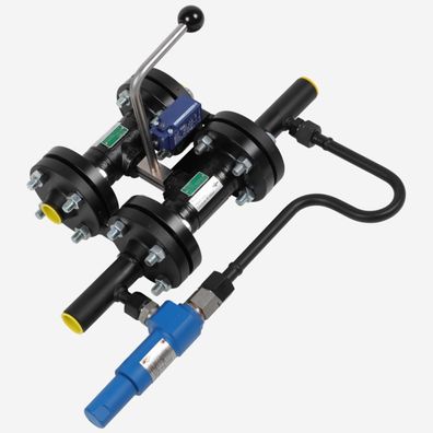 Absperrkombination DN25 mit Sicherheitsventil Dichtung Teflon - 10900001432 von Weish