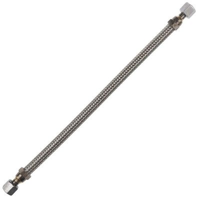 Druckschlauch komplett DN6 300 lang Edelstahl Schneidring und Überwurfmutter - 111552