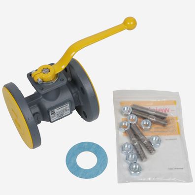 Kugelhahn Set DN125 PN16 für Klär- und Biogas geeignet - 15133026652 von Weishaupt