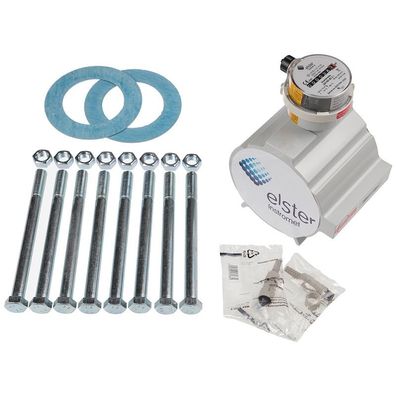 Gaszähler Set QA160 / Ausf. ZI DN 80/PN4 QN13,0-250m3/h Ferngeber NF, F - 15133126622