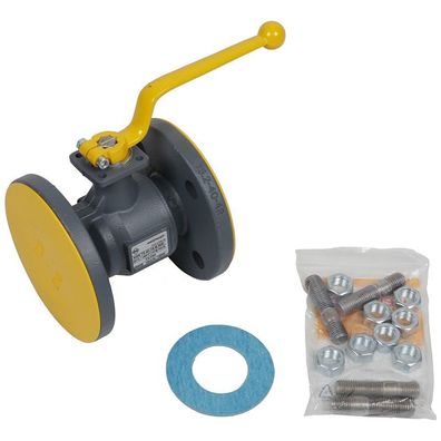 Kugelhahn Set DN 40 PN 16 für Gas - 15133126752 von Weishaupt
