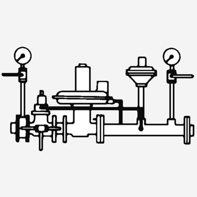 Druckregelgerät Typ 6/1A-50/80 Düse 42 mm mit Sicherheitseinrichtung - 15133626640 vo