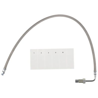 Druckschlauch DN6 mit Hinweisschild für Ersatz WM30 Ausf. T - 21030110012 von Weishau