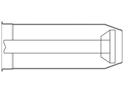 Flammkopfverlängerung um 100 mm WG10F/0-D - 23000934 von Weishaupt