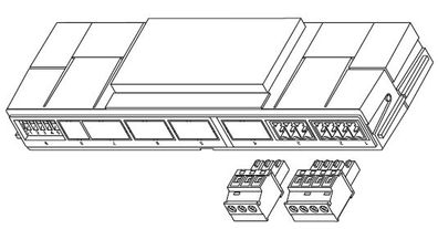 Analogmodul EM3/3 für W-FM25 zur Aufschaltung externer Analogsignale - 24000507 von W