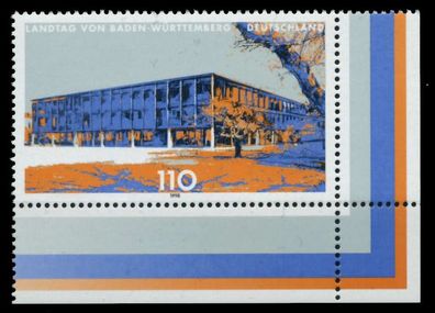 BRD 1998 Nr 1974 postfrisch ECKE-URE X8FBEAE
