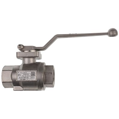 Kugelhahn 87E-3/4 Rp 3/4 für Gas PN16 Dichtung Teflon für Klär- und Biogas - 454012 v