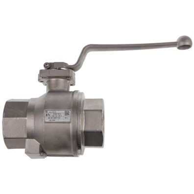 Kugelhahn 87E-2 Rp 2 Dichtung Teflon für Gas PN16 für Klär- und Biogas - 454015 von W
