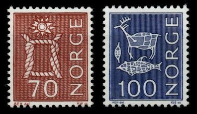 Norwegen Nr 600-601 postfrisch S034C6E