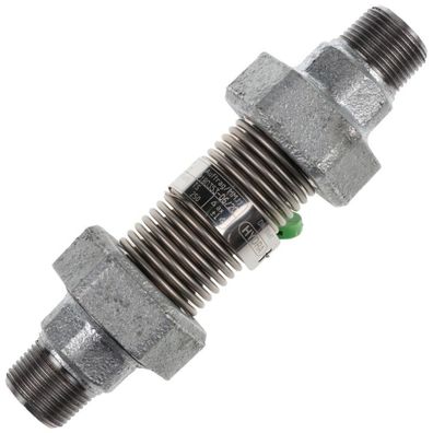 Axial-Kompensator R 3/4 PN10 Baulänge 173mm - 454354 von Weishaupt