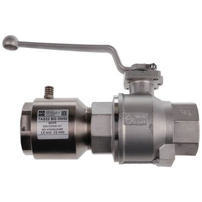 Kugelhahn 87E-2-TAE 22BG DN50 (Rp2) Dichtung Teflon, für Gas PN5 - 454636 von Weishau