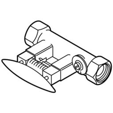 Abgleichventil DN 32 Solar 185 Rp1 1/4I x Rp1 1/4I 20-70 l/min. Kvs 17 - 48001003357