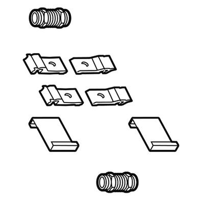 Erweiterungs-Set Ausf. 1EZ-A WTS-F2 Aufdach AH/AV horizontal und vertikal - 480251000