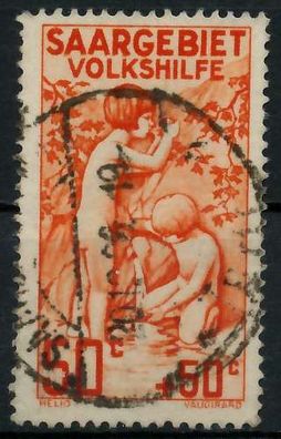 Saargebiet 1926 Nr 106 gestempelt gepr. X7B0DE6